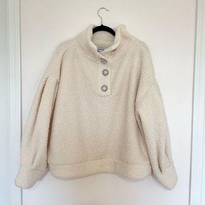 Express Sherpa Pullover